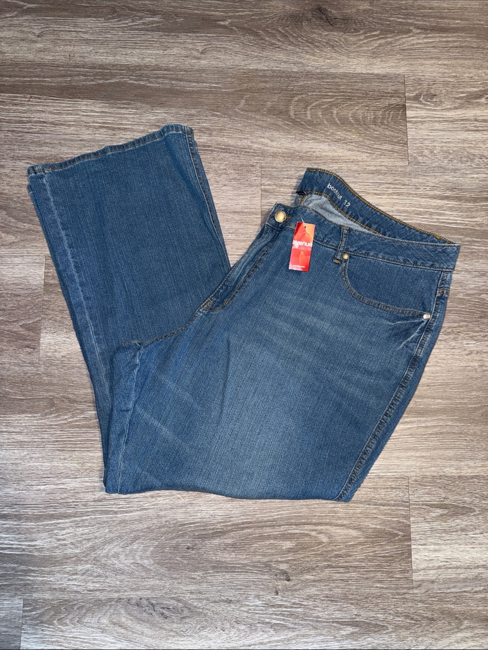 Avenue denim Women’s plus size Boot Cut Jeans